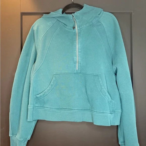lululemon oversized scuba hoodie storm teal XL/XXL - Picture 1 of 3